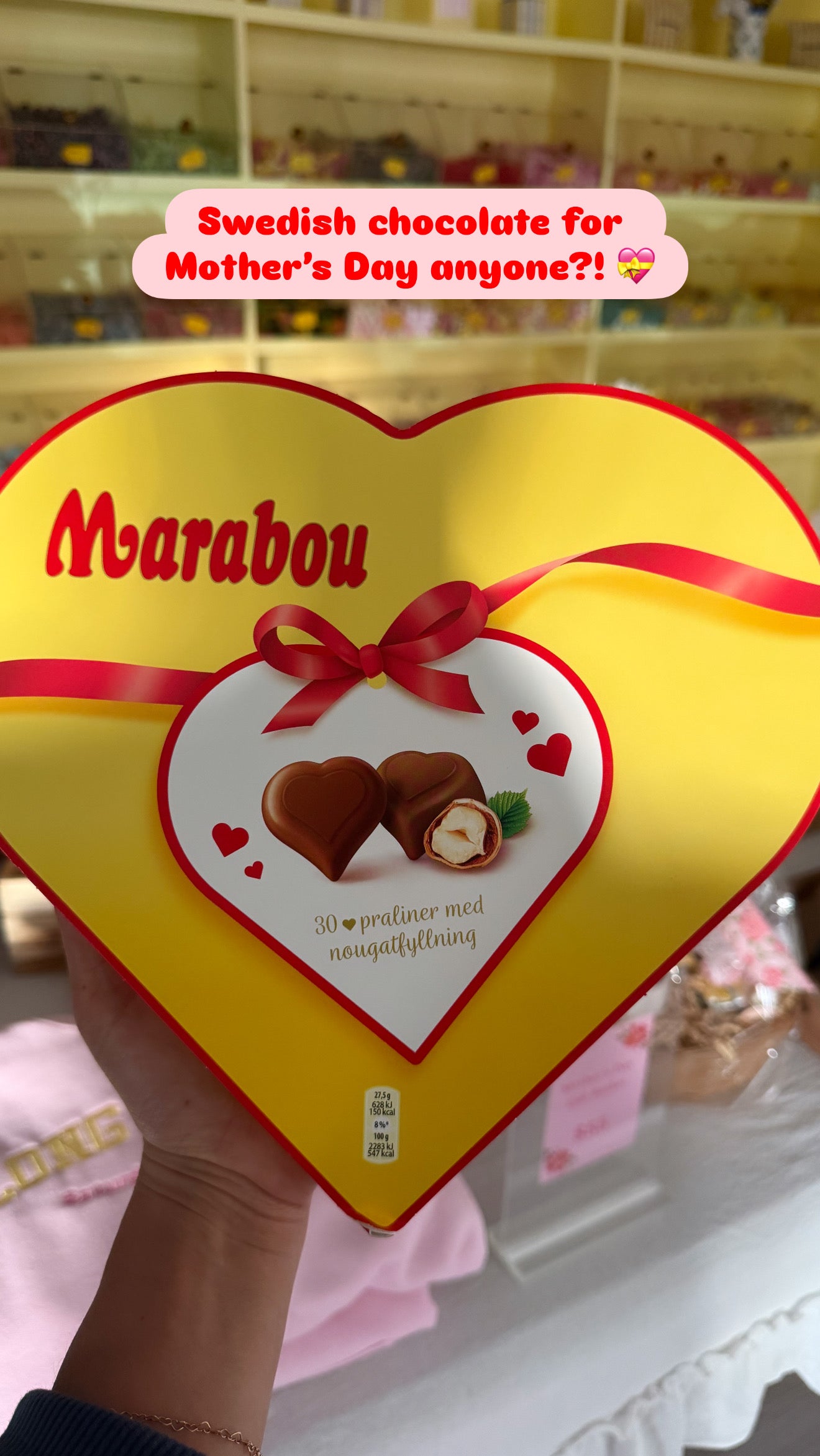 Heart chocolate box