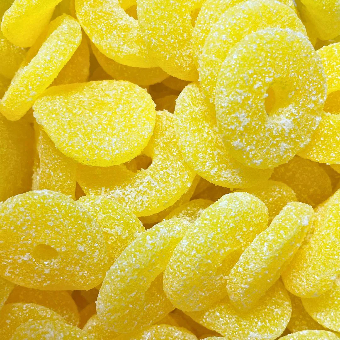 -4oz Sour Pineapple Rings
