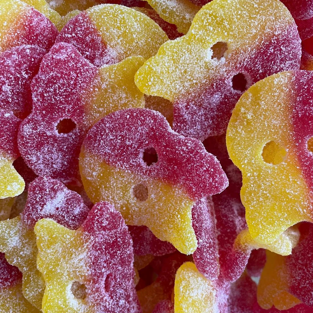 -4oz Sour Raspberry/lemon BUBS Skull (V)