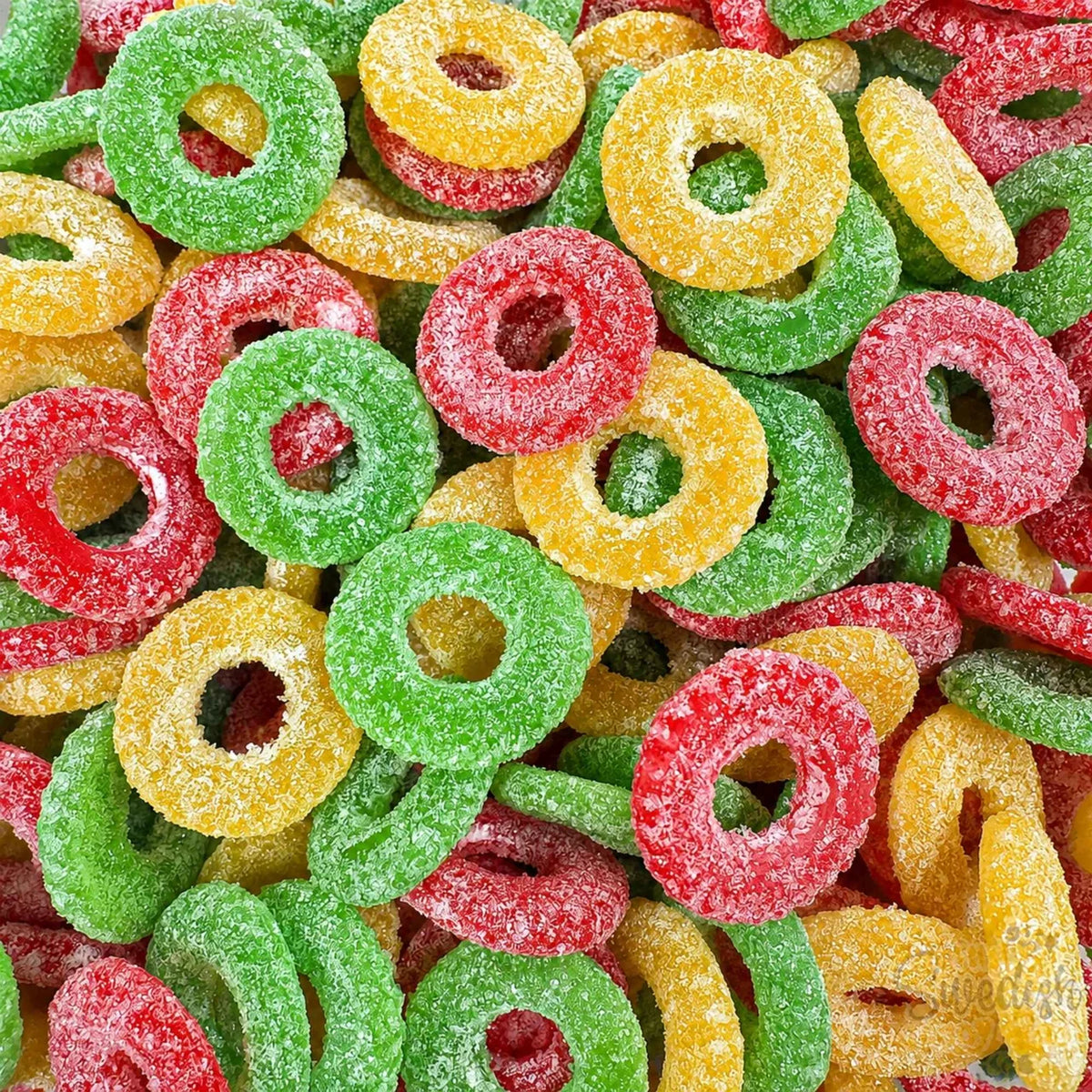 -4oz Sour fruity rings