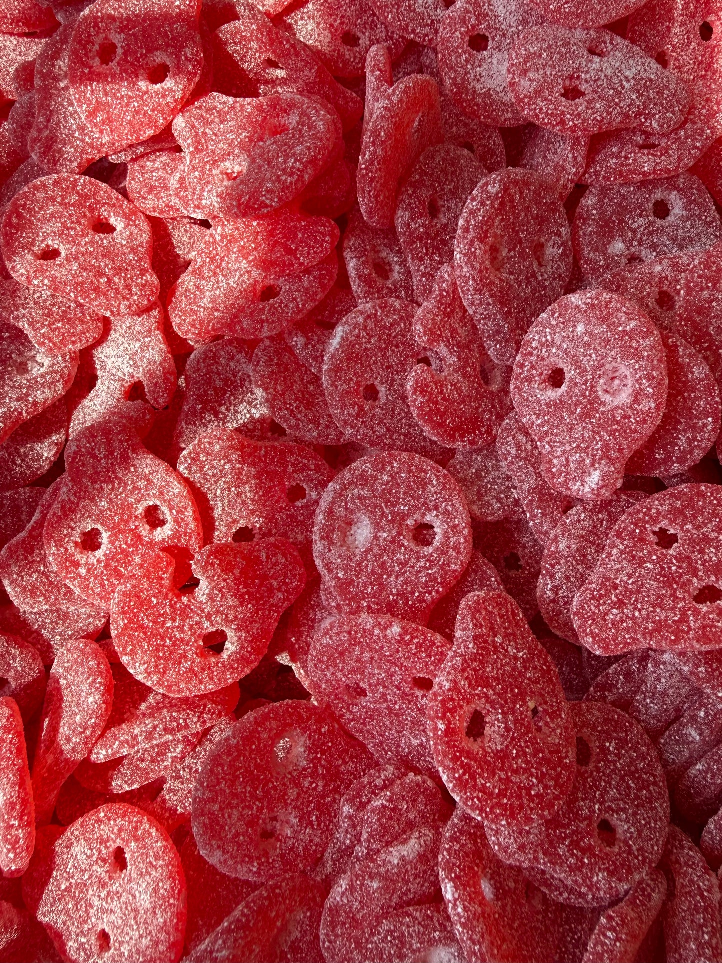 -4oz Sour Strawberry skulls