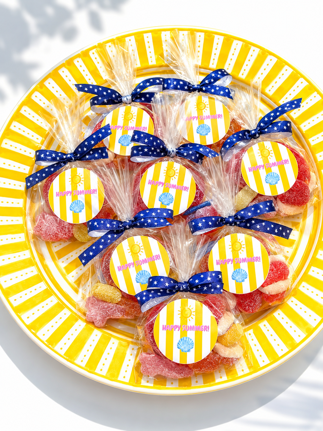 -Happy Summer mini favor