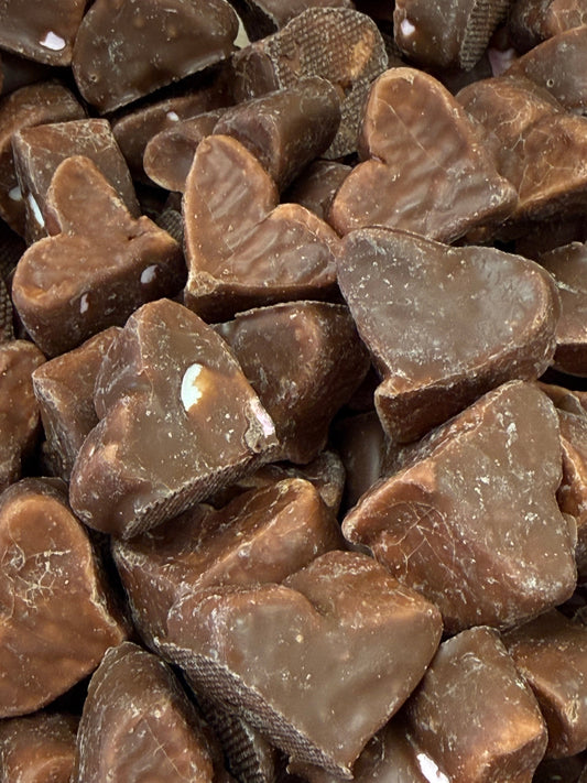 -4oz Chocolate covered Marshmallow Hearts