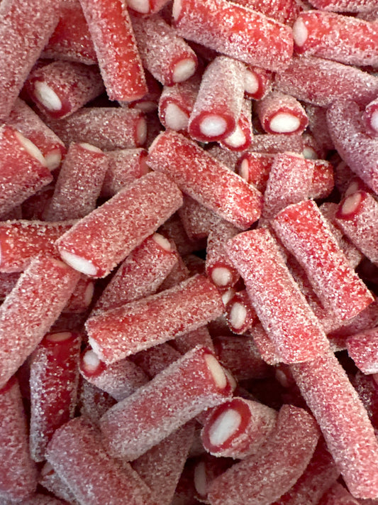 -4oz Sour Strawberry Sticks (Gelatin Free)