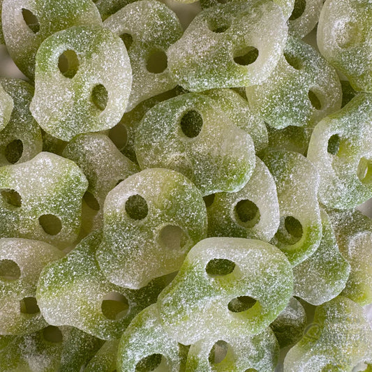 -4oz Green Apple Skulls