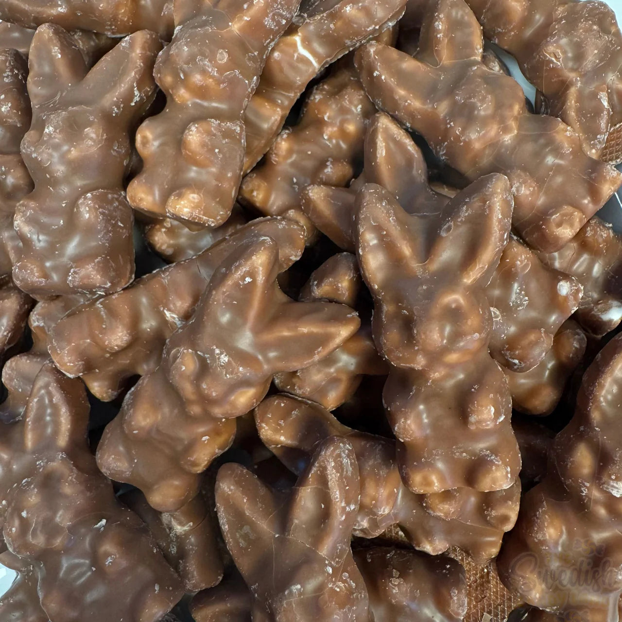 -4oz Chocolate Covered Marshmallow bunnies (GF)
