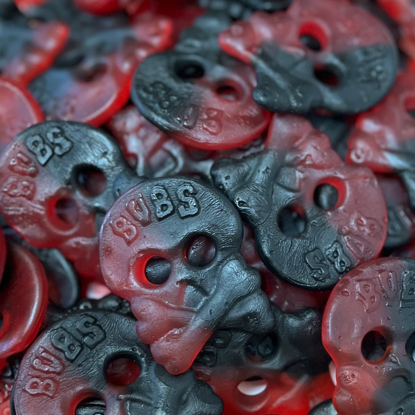 4oz Raspberry & Licorice BUBS Large Skull (GF & V)