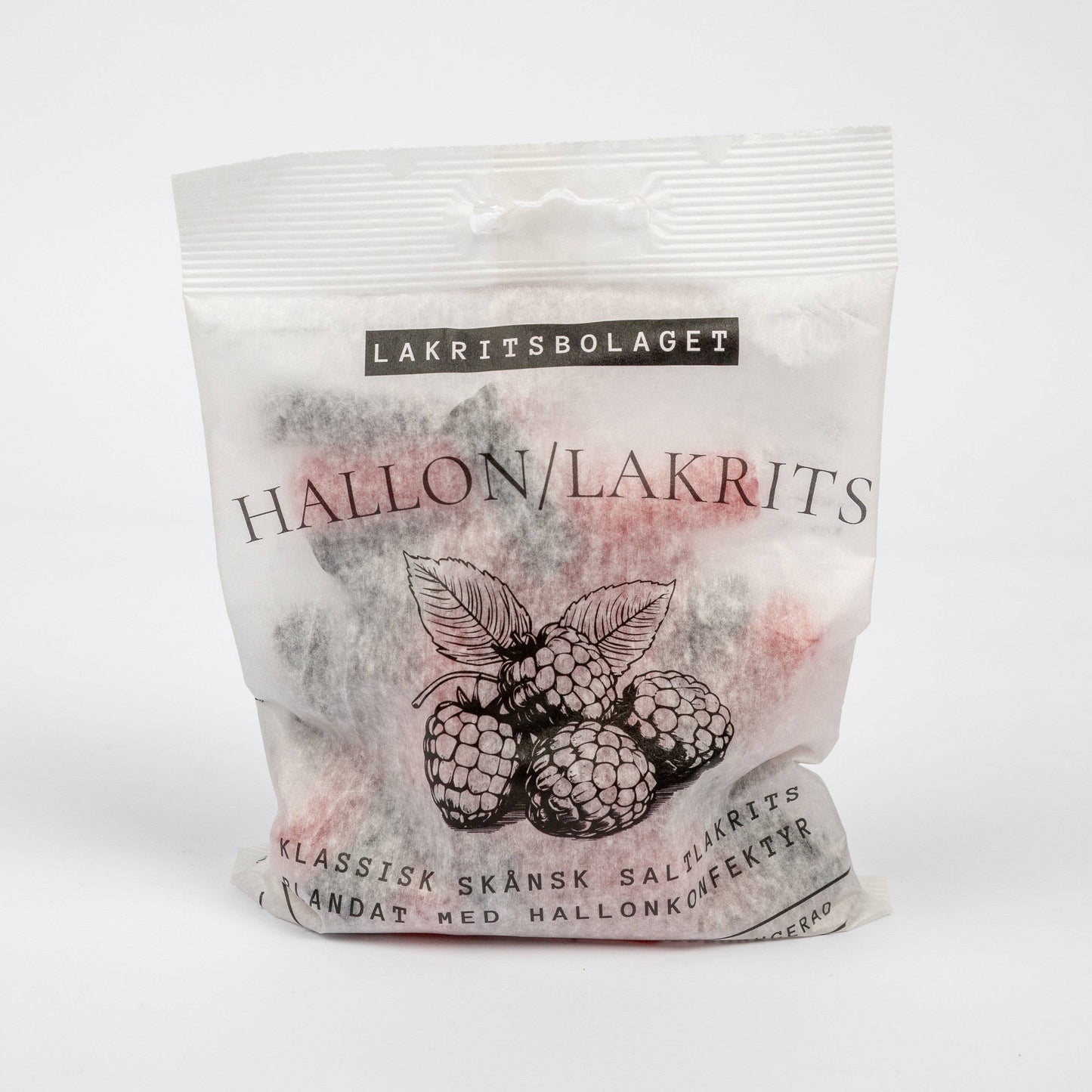 Premium Swedish Raspberry/Licorice Sweets